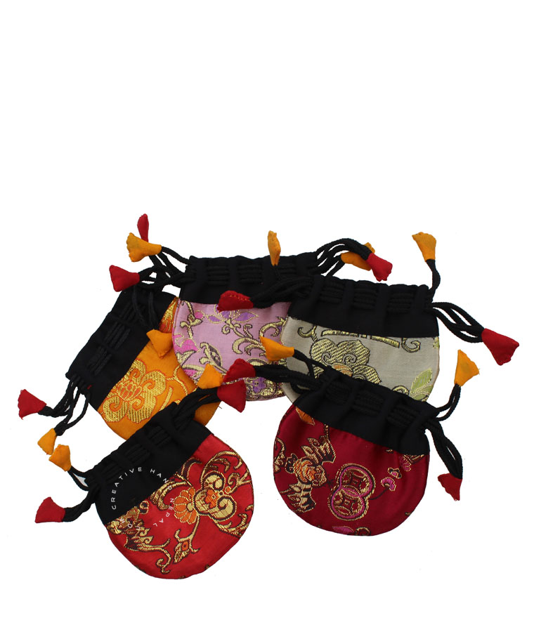 Drawstring Thaily Bag 3 x 3 Creativehand Nepal